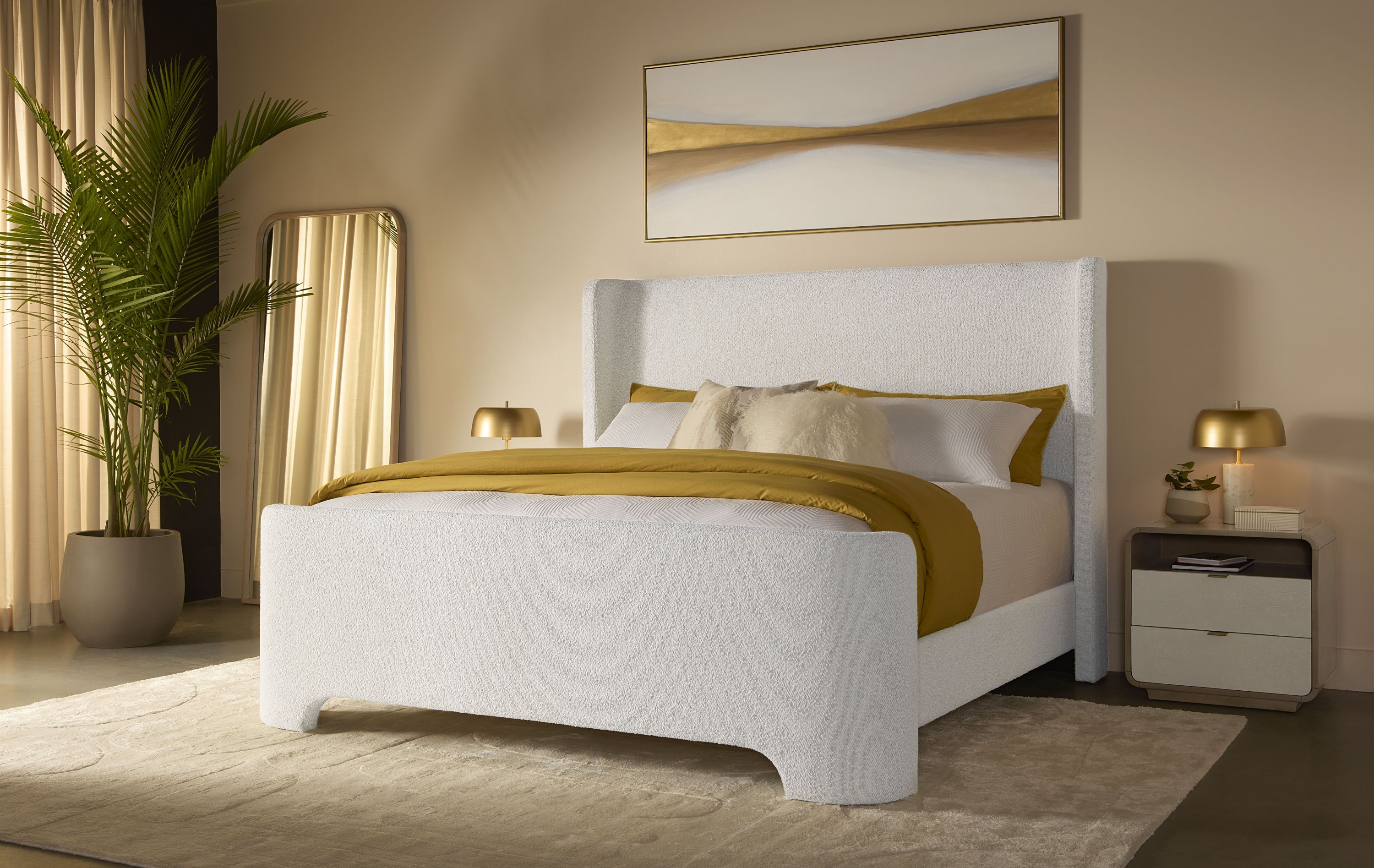 Ives Bed - Copenhagen White