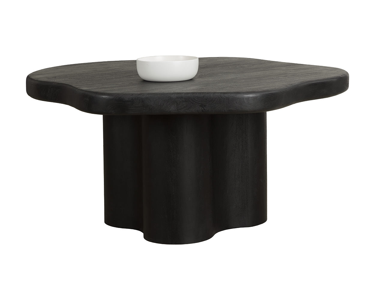 Bellona Dining Table 68.5in - Charcoal Black