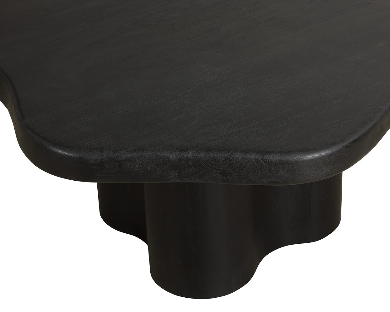 Bellona Dining Table 68.5in - Charcoal Black