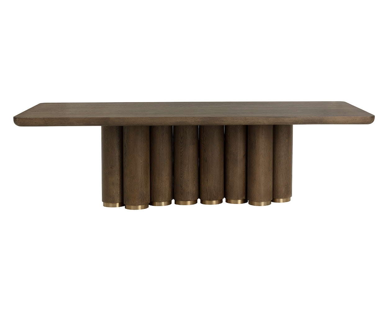 Salix Dining Table 102in - Brown