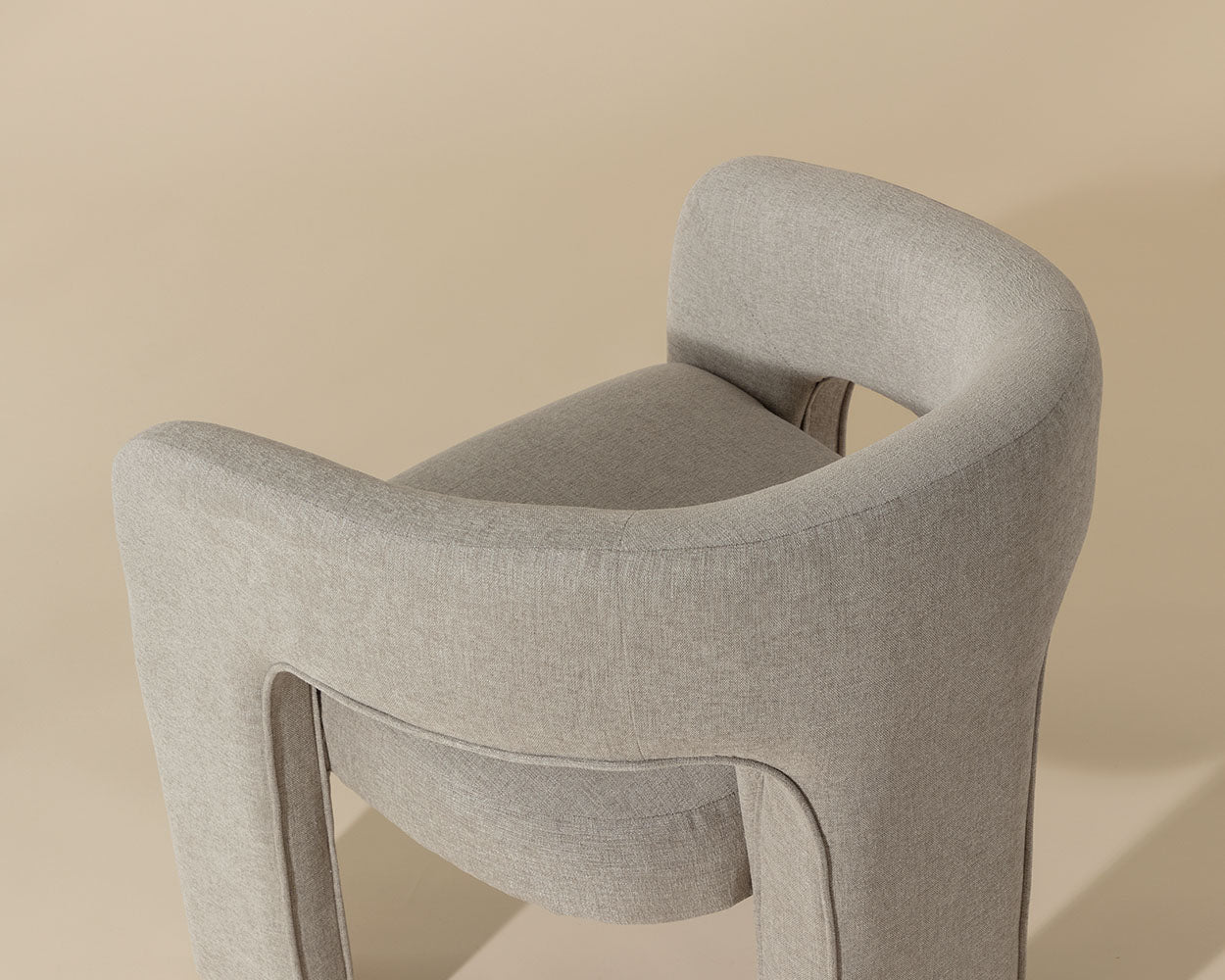 Isidore Dining Armchair - Ernst Sandstone