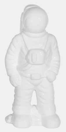 12in Astronaut Statuette - White