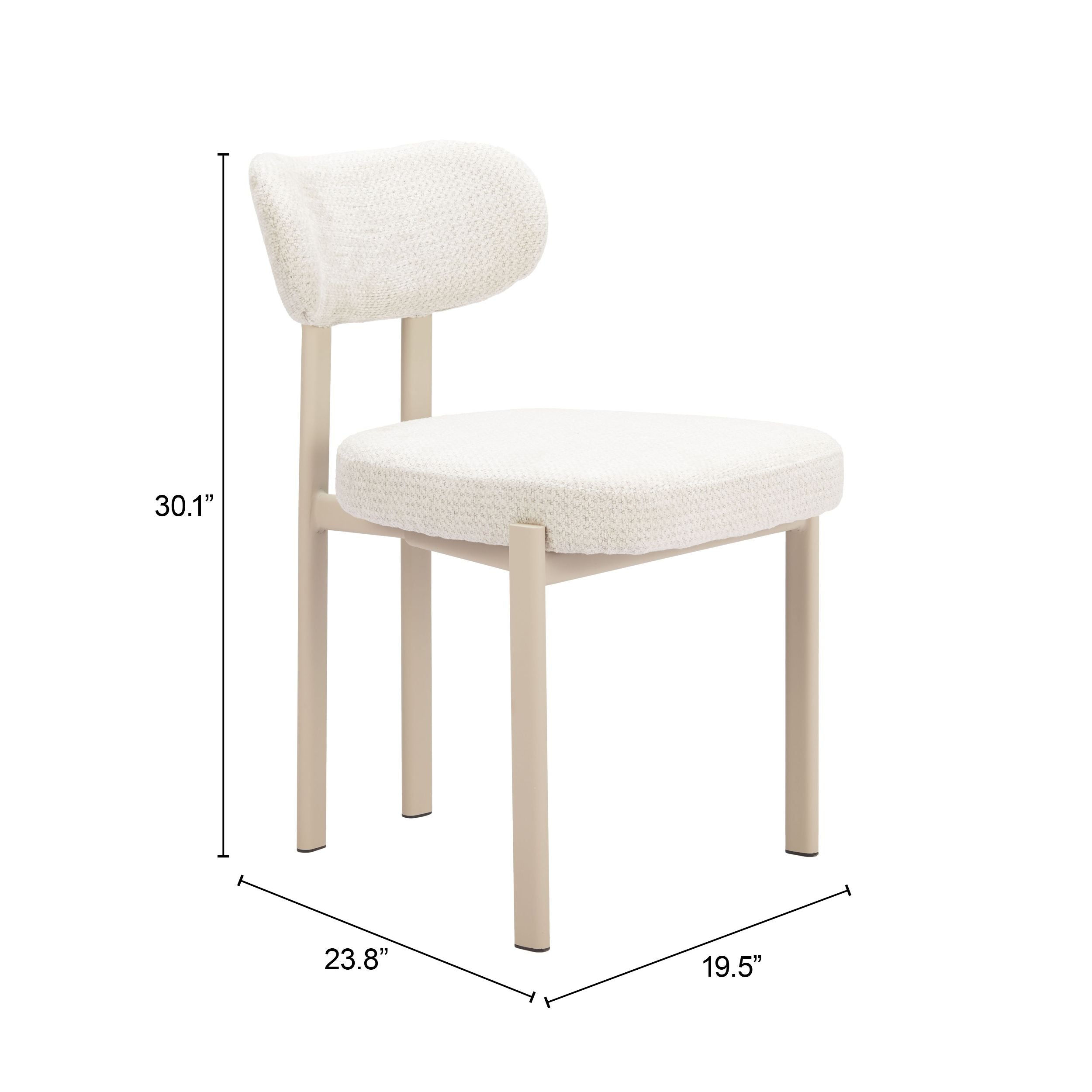 Aurea Dining Chair - Light Gray