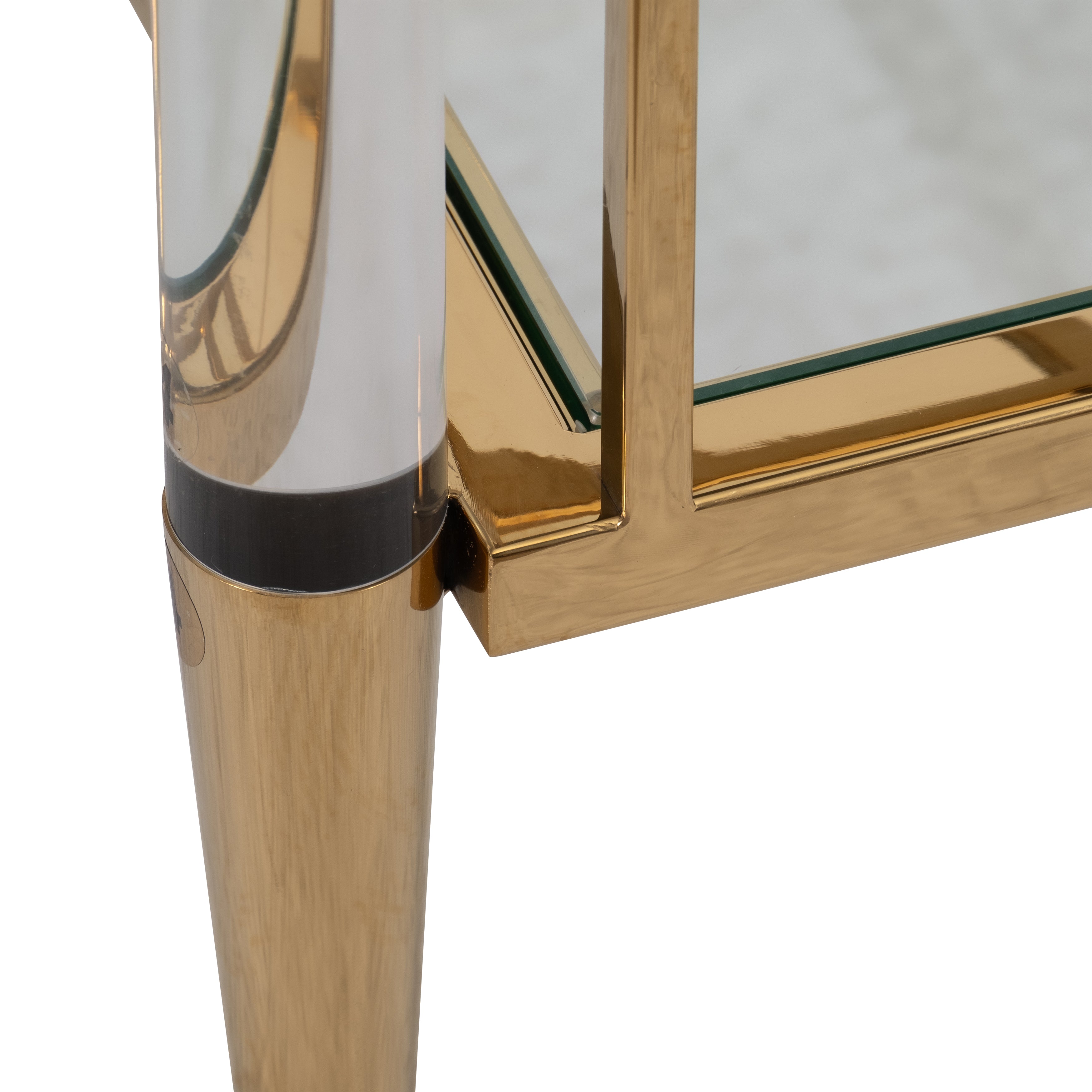32in Lushley Drink Cart - Acrylic