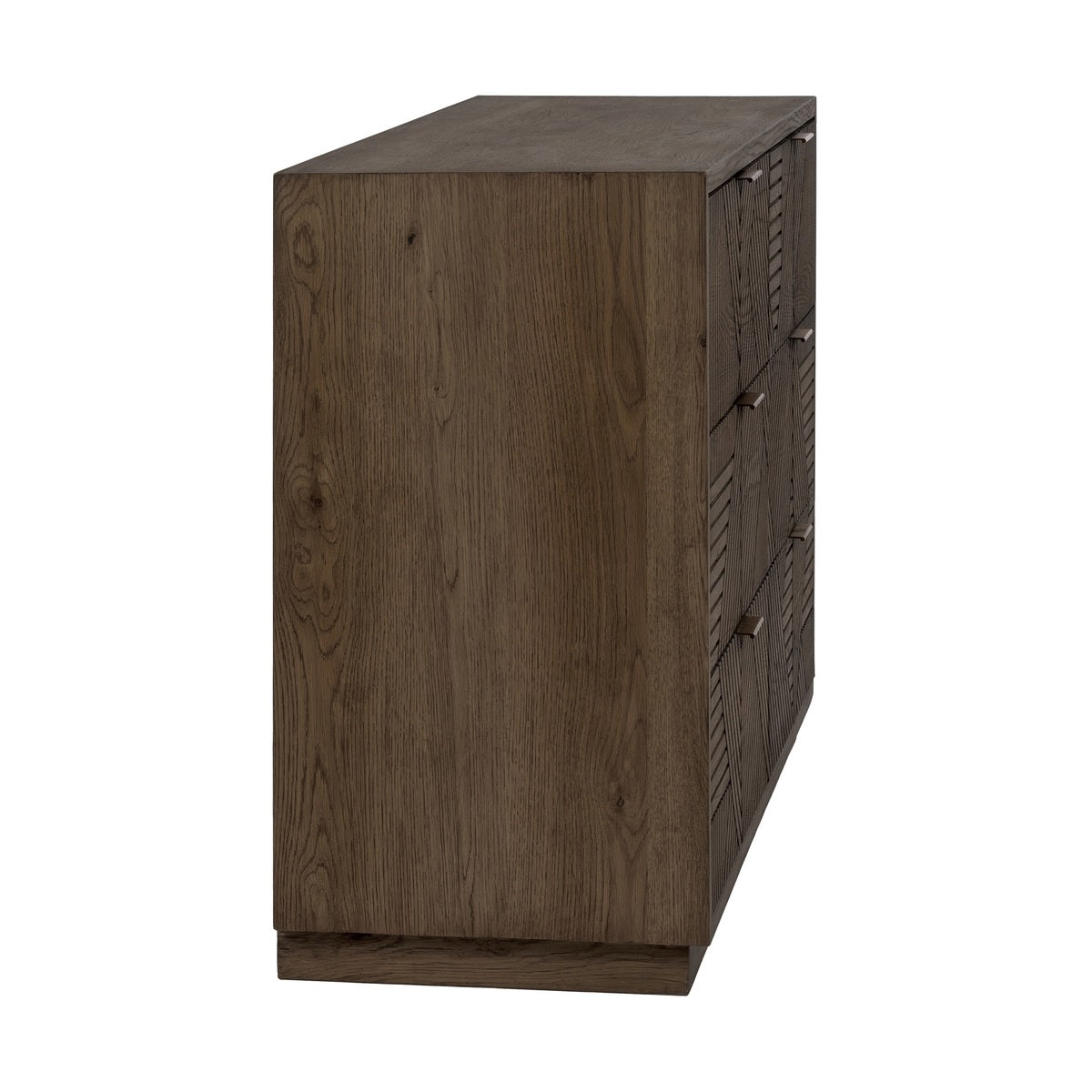 Santa Clara 6-Drawer Dresser - Toasted Brown