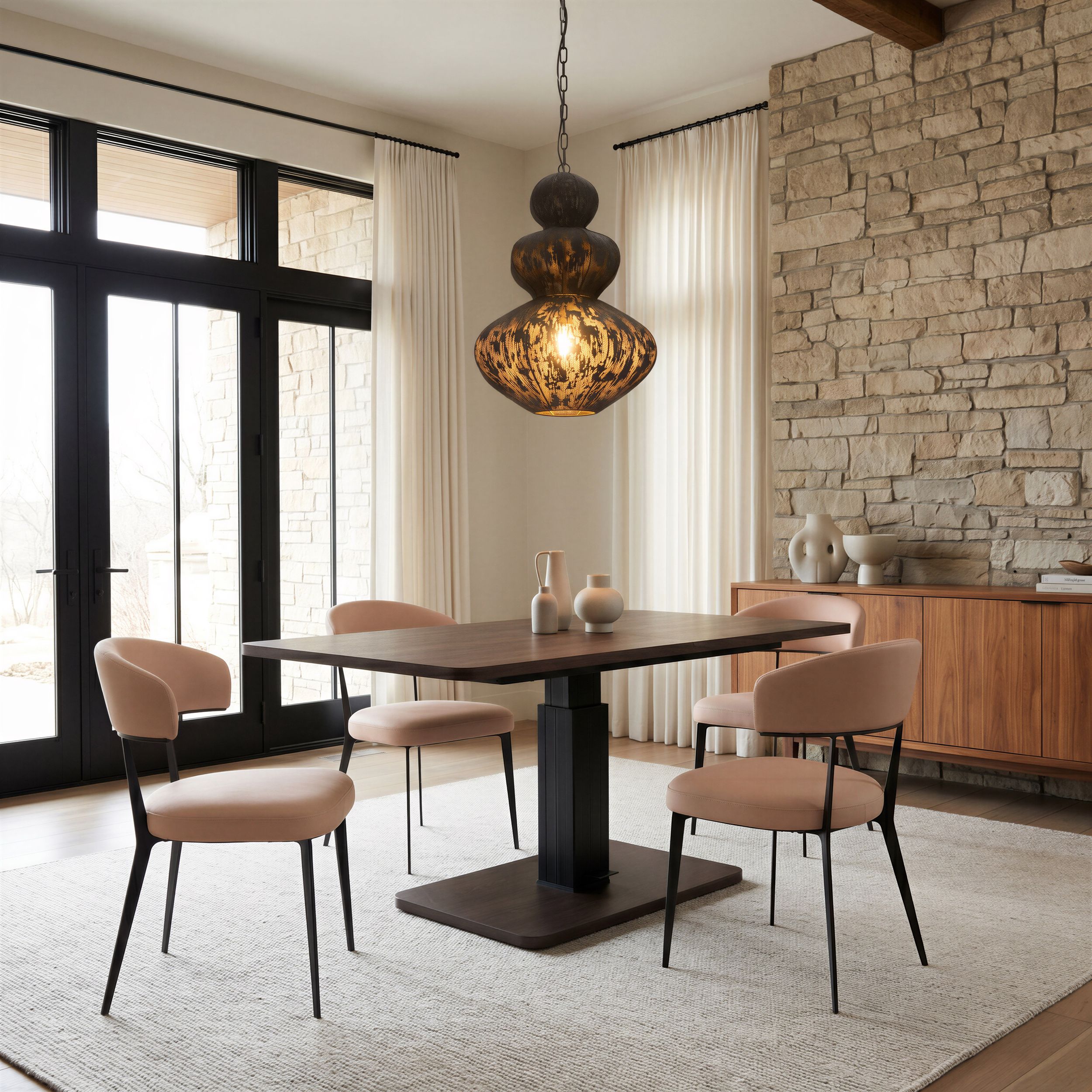 Loom Dining Chair - Tan