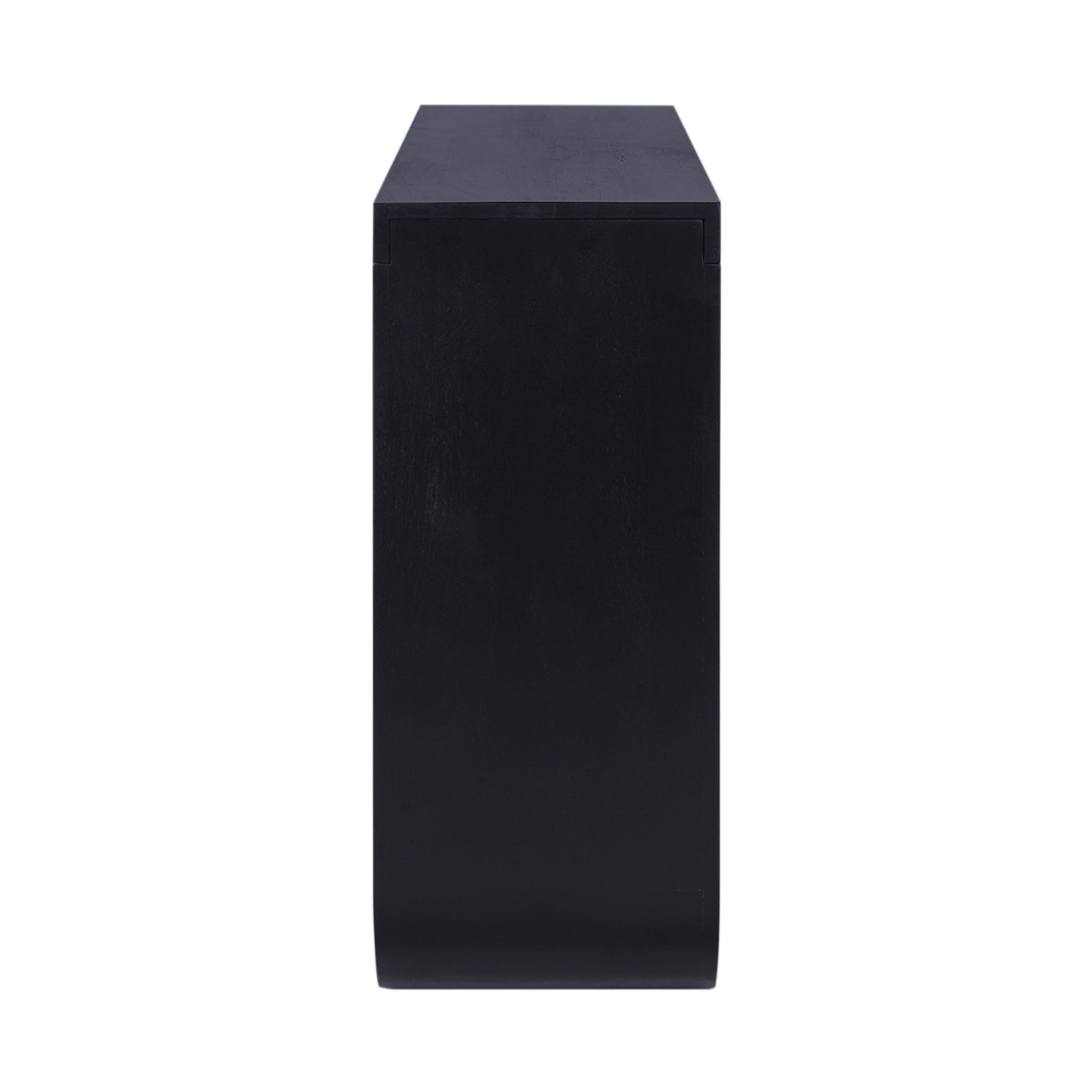 46in Funky Modern Console Table - Black