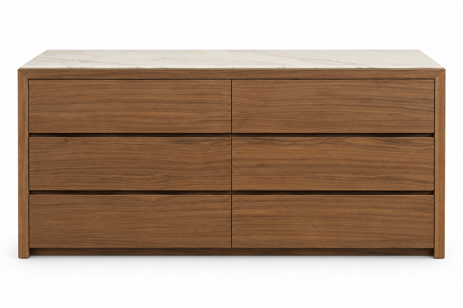 Blanche 6-Drawer Dresser with Ceramic Top