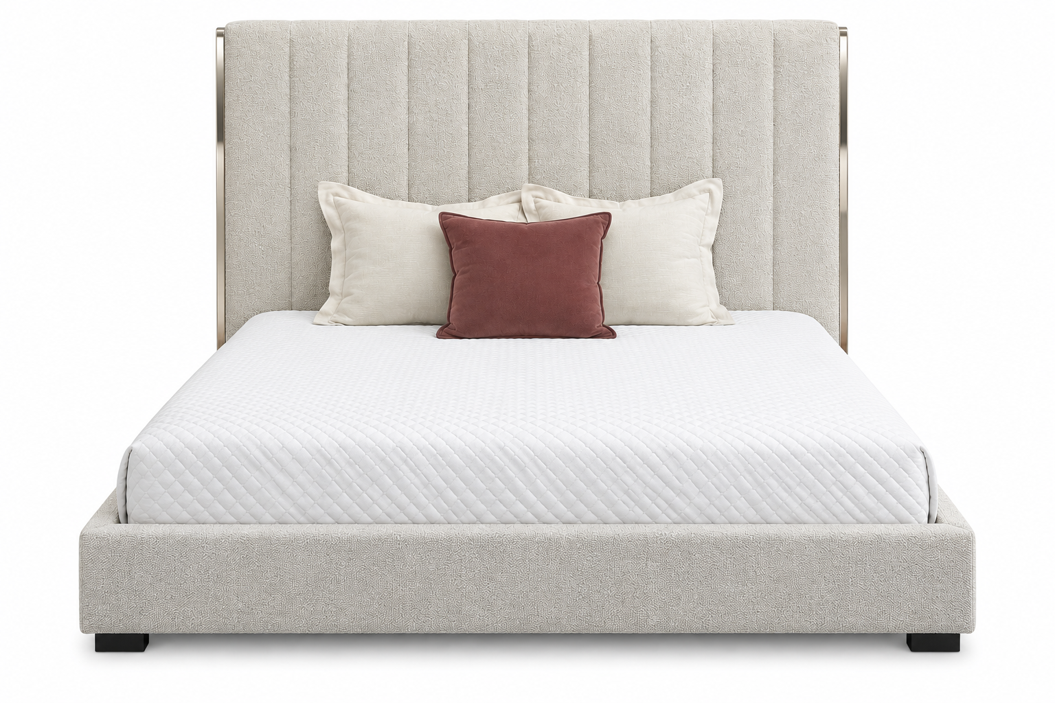 Tasmin Channel-Tufted King Bed