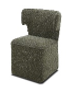Dining Chair W/Casters - Mellow Ivory