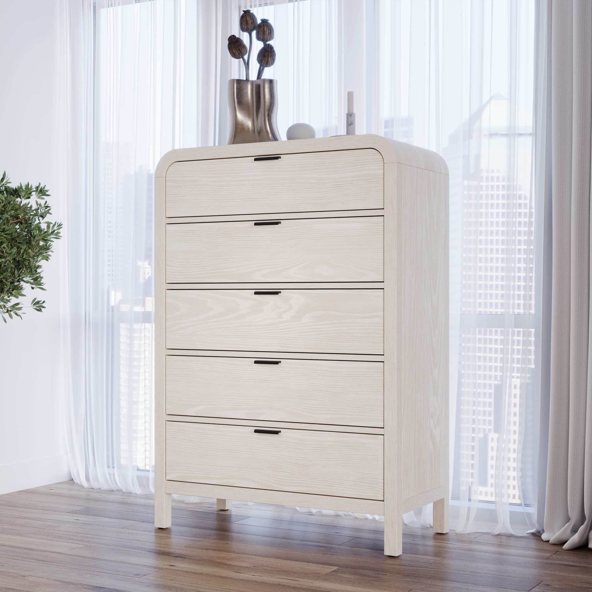 Drake 5-Drawer Chest - Sugar