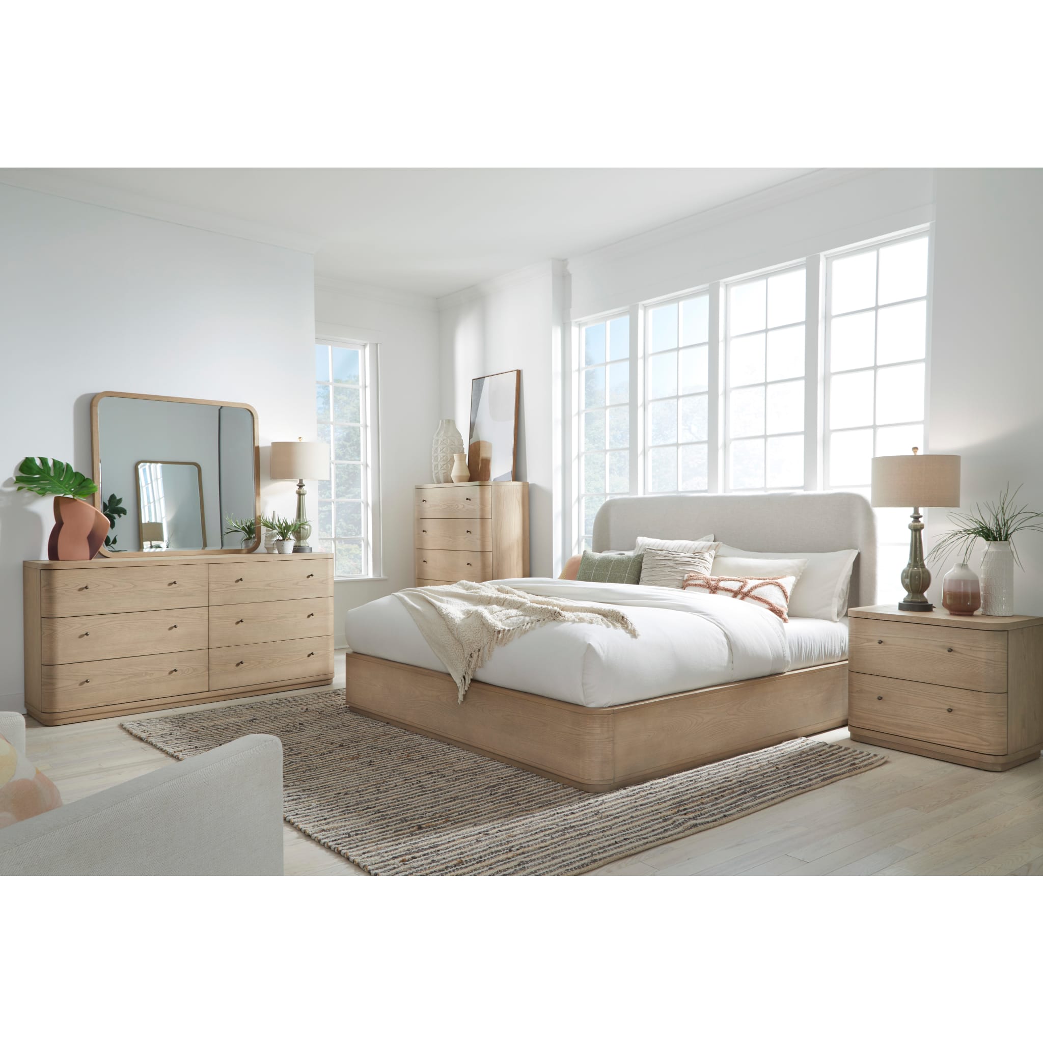 Penny bedroom collection in buff cream