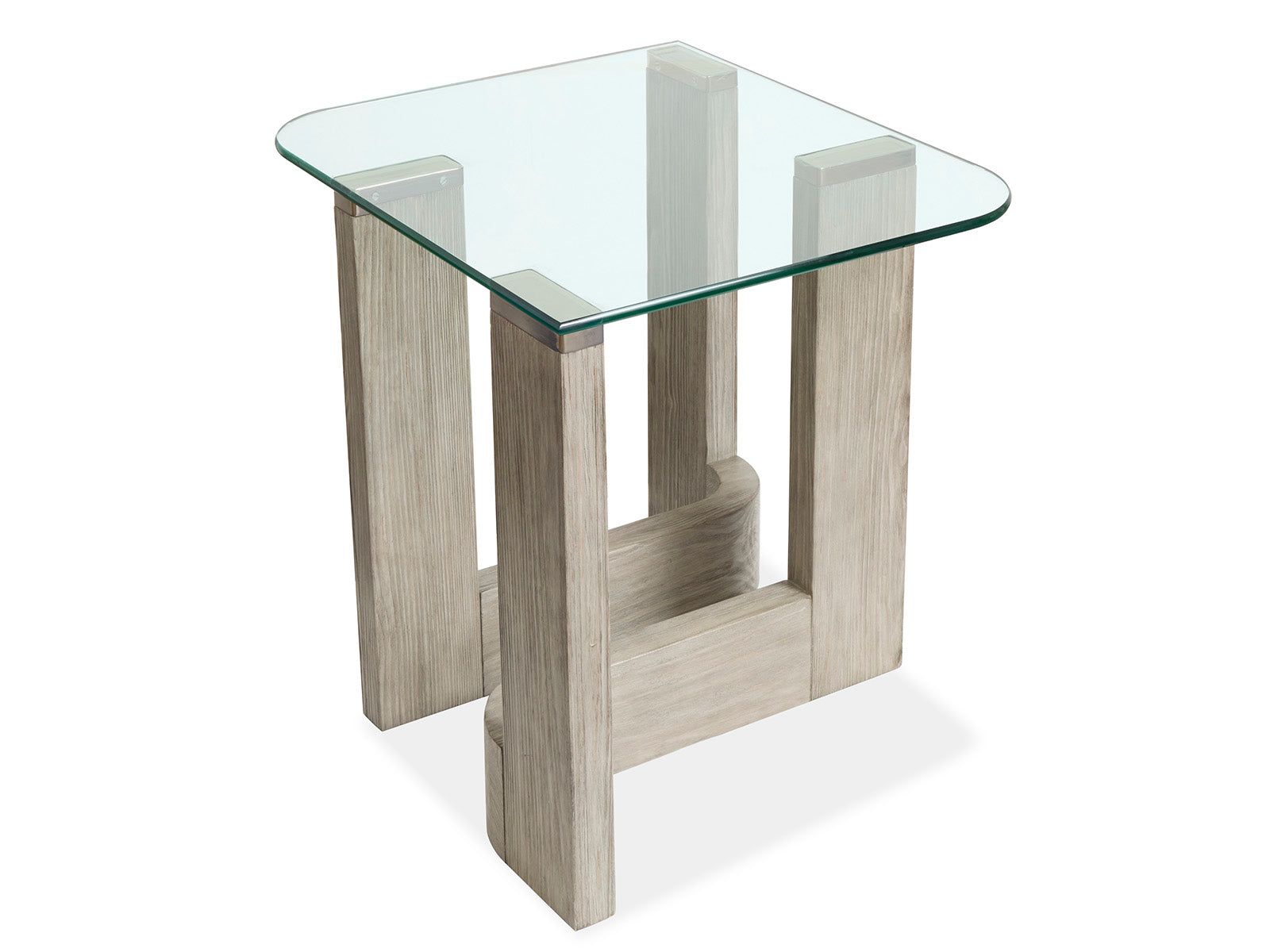 Bartlett Glass End Table - view 2
