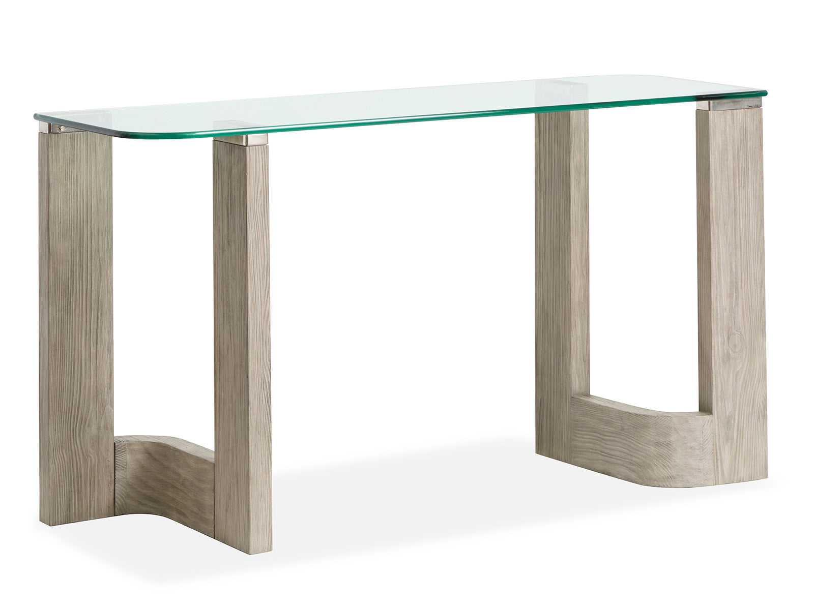 Bartlett Glass Console Table