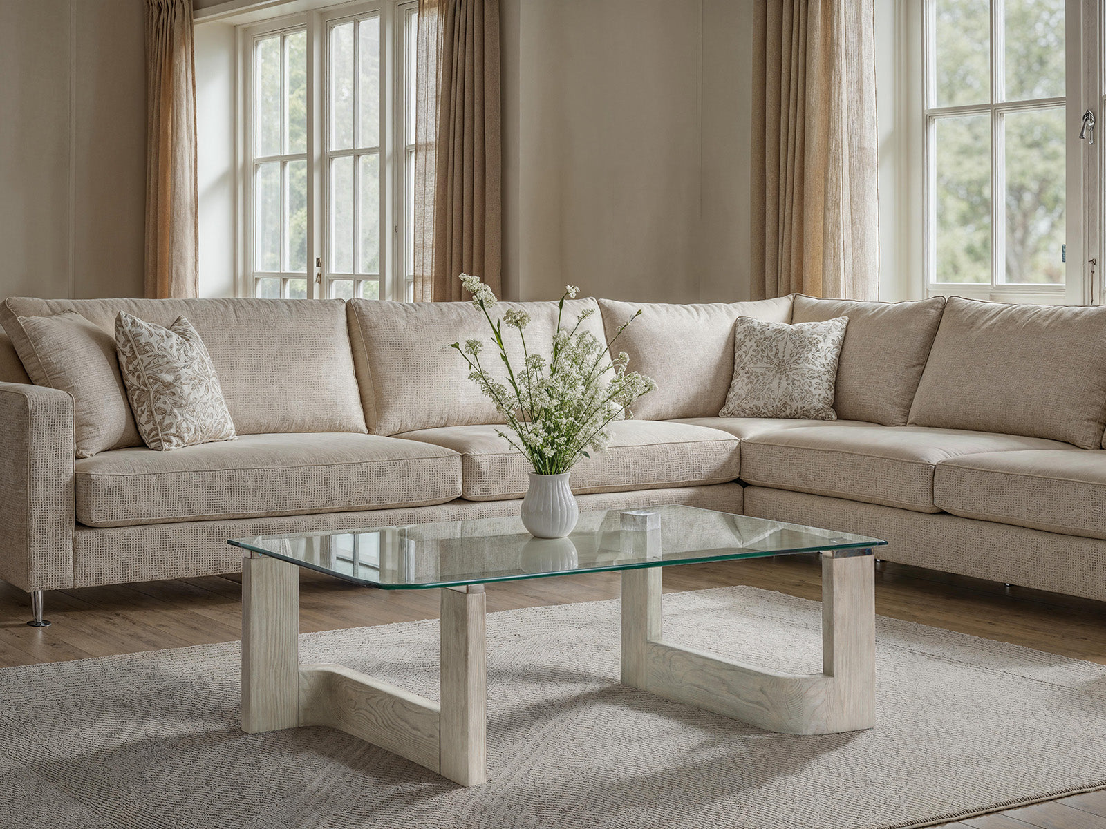Bartlett Glass Coffee Table - view 6