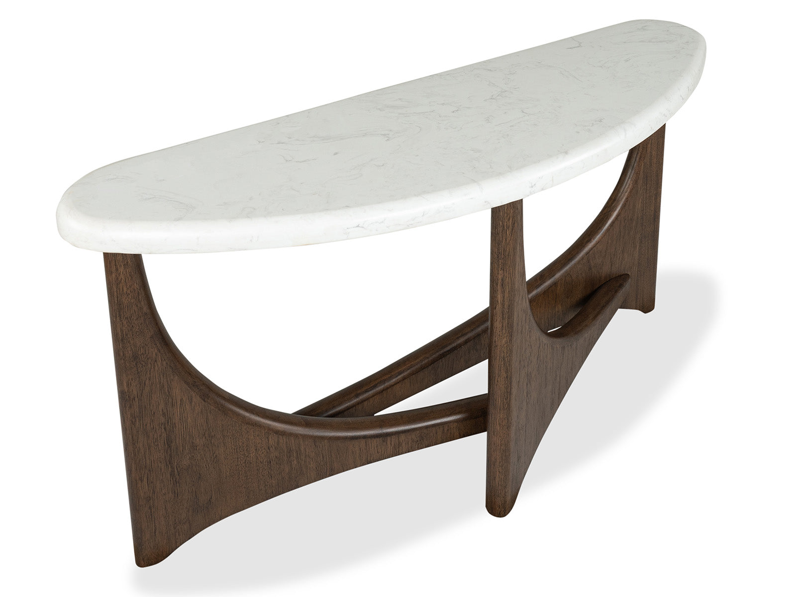 Arwen Demilune Console Table - view 8