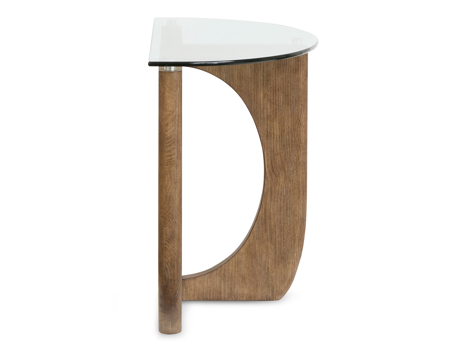 Lainey Demilune Console Table - view 5