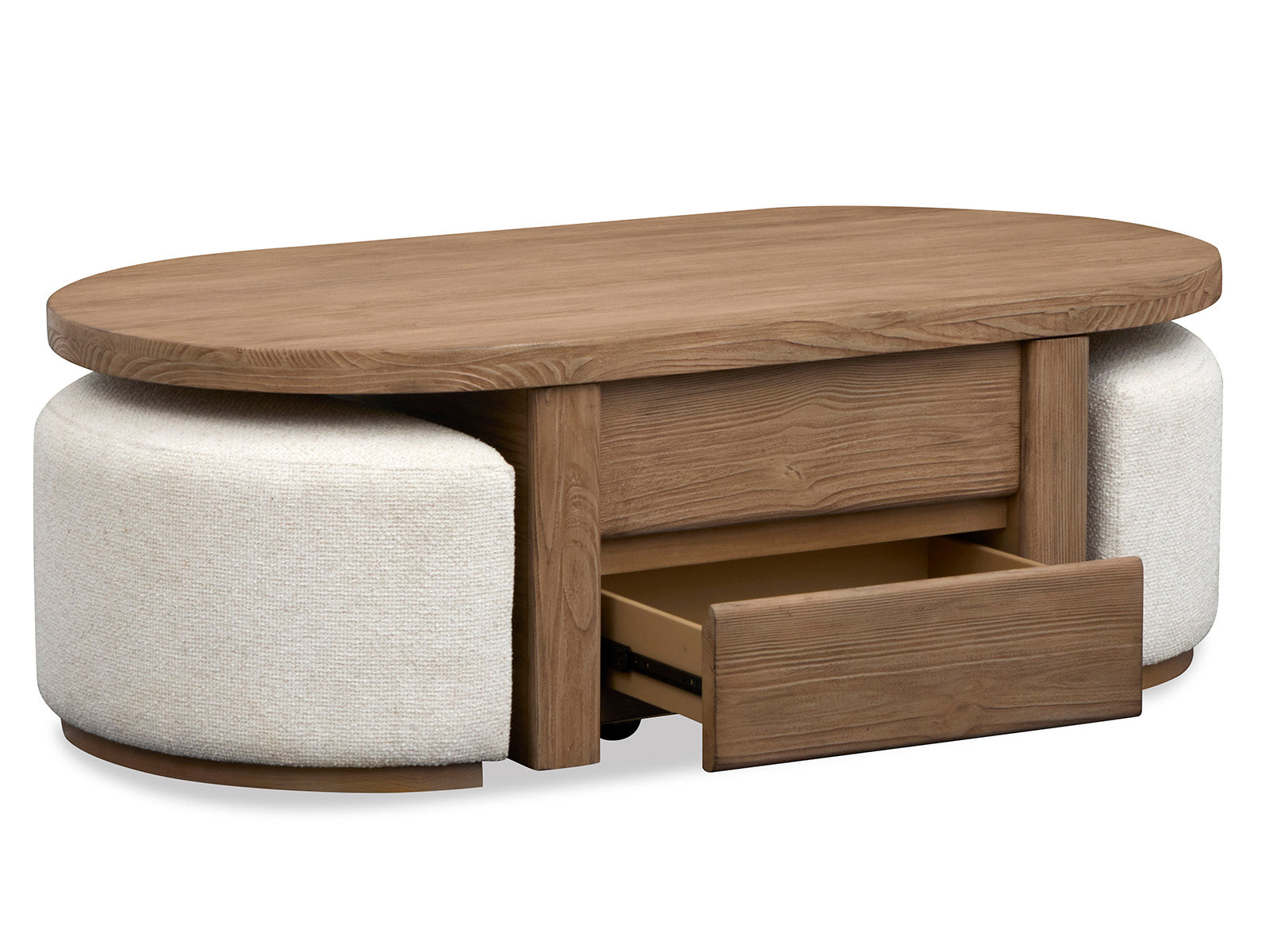 Hayden Lift-Top Coffee Table with Stools - view 4