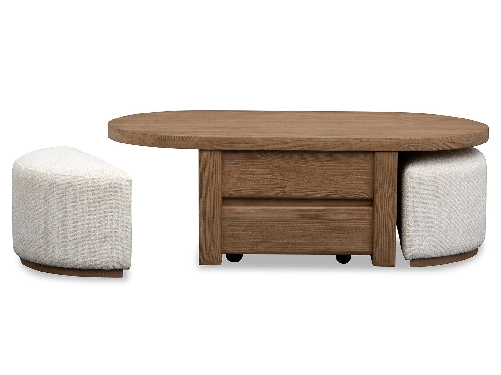 Hayden Lift-Top Coffee Table with Stools - view 7