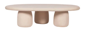 Rahul Coffee Table - Cream