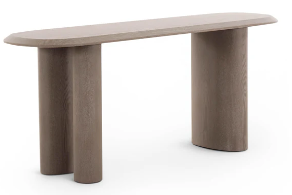 Rhema Console Table 71in - Washed Ash