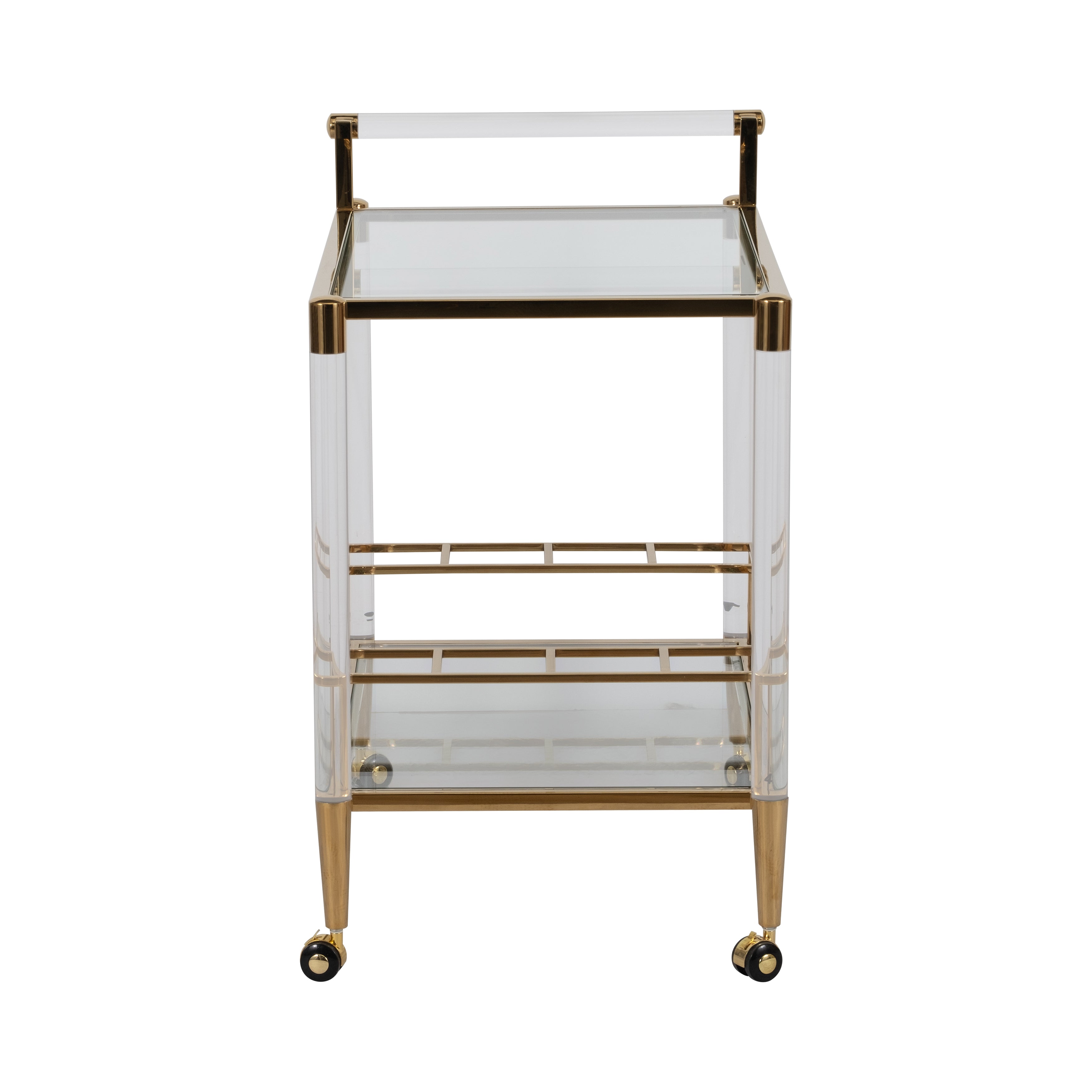 32in Lushley Drink Cart - Acrylic