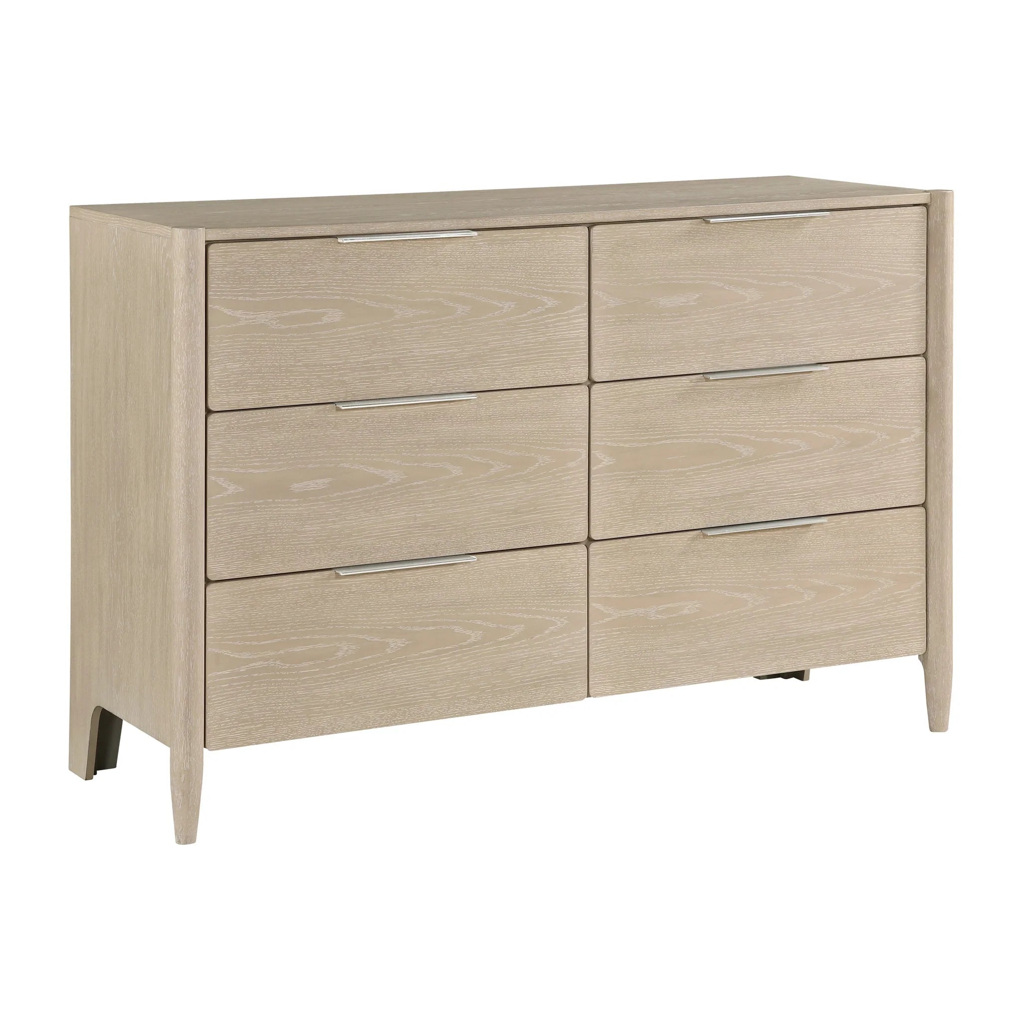 Matteo 6-Drawer Dresser - Light Oak