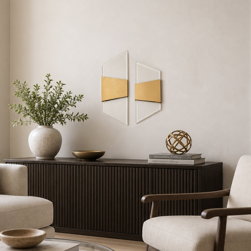 Set of 2 Tarusa Wall Decor - Acrylic