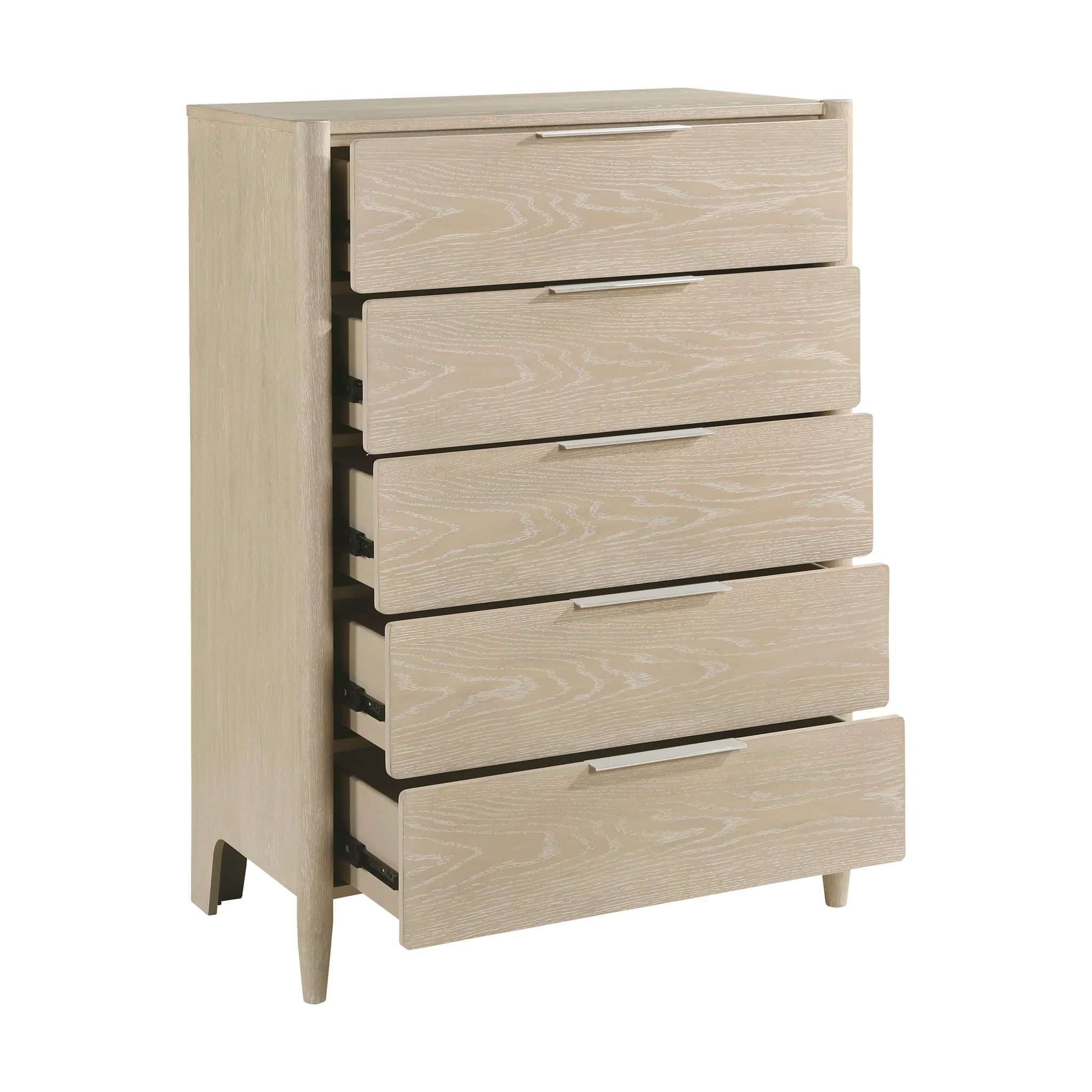 Matteo 5-Drawer Chest - Light Oak