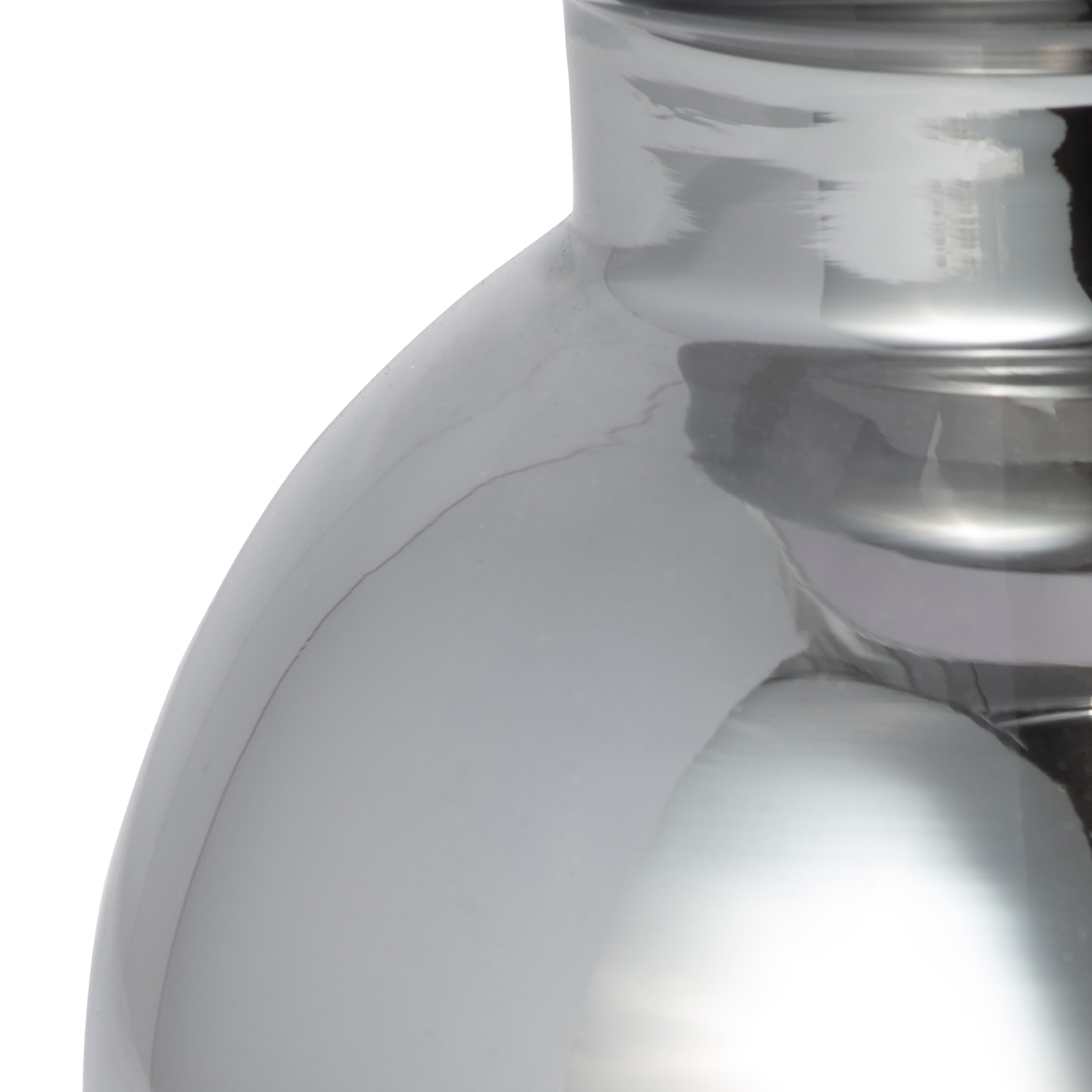 Glass Orbs Table Lamp 28" - Smoke