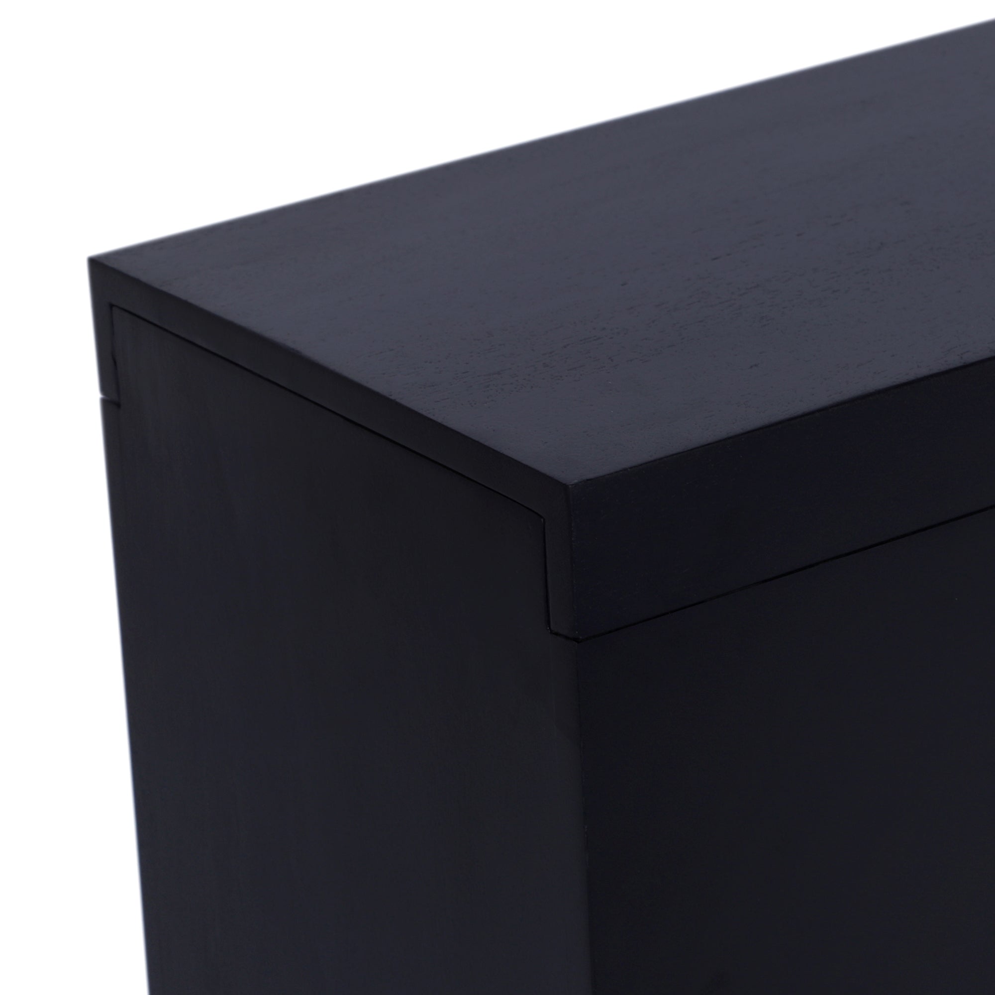 46in Funky Modern Console Table - Black